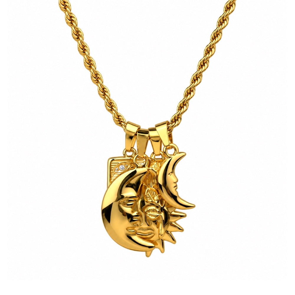Collana Sole Luna