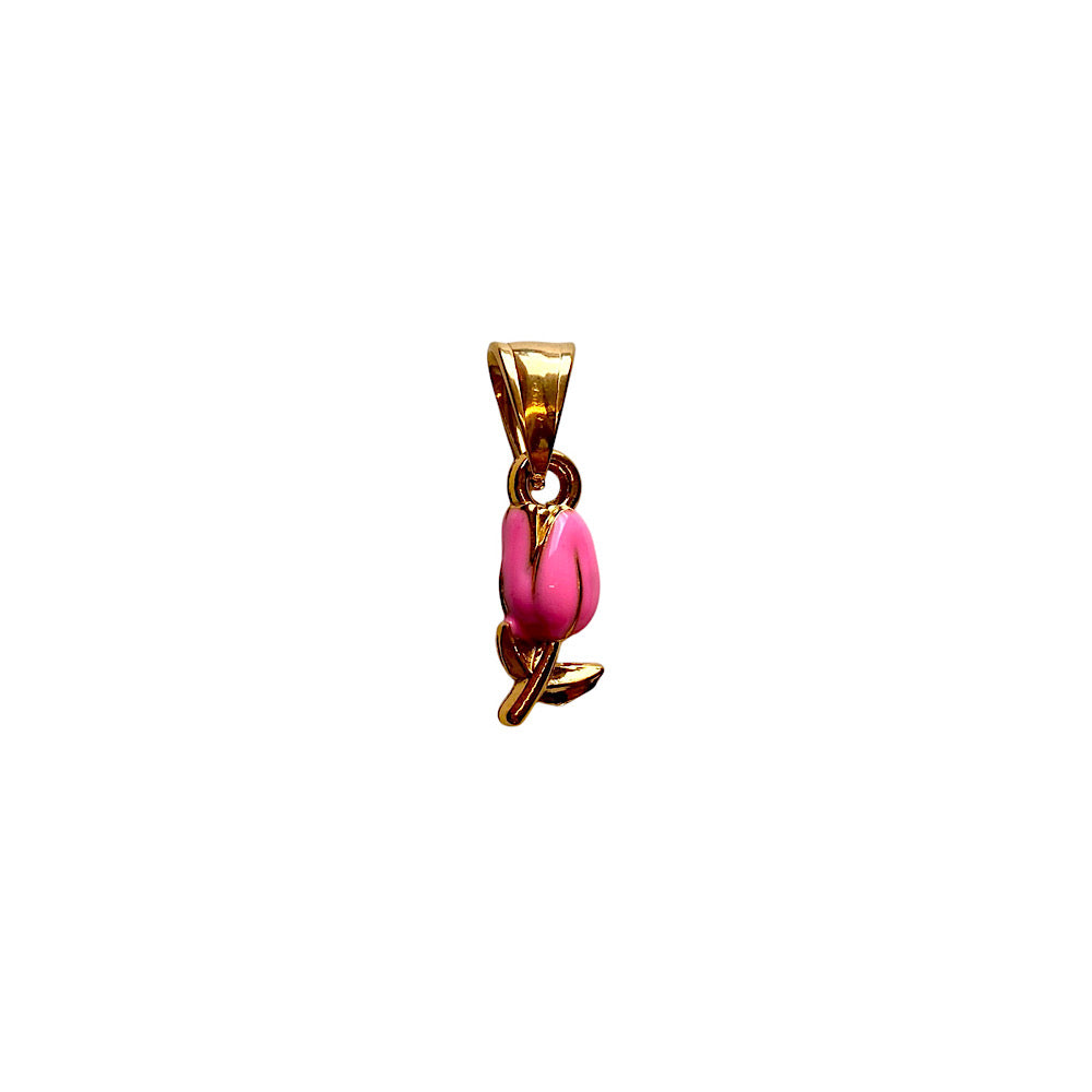 Ciondolo Tulipano Rosa