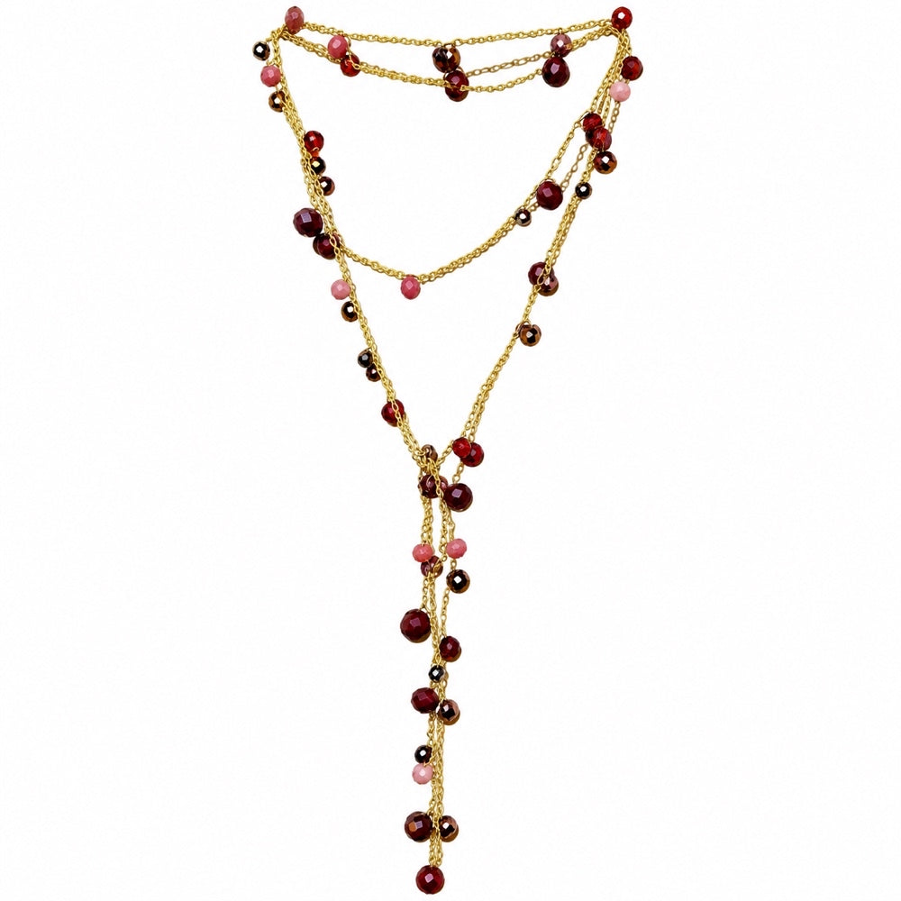 Collana Intreccio Cioccolato