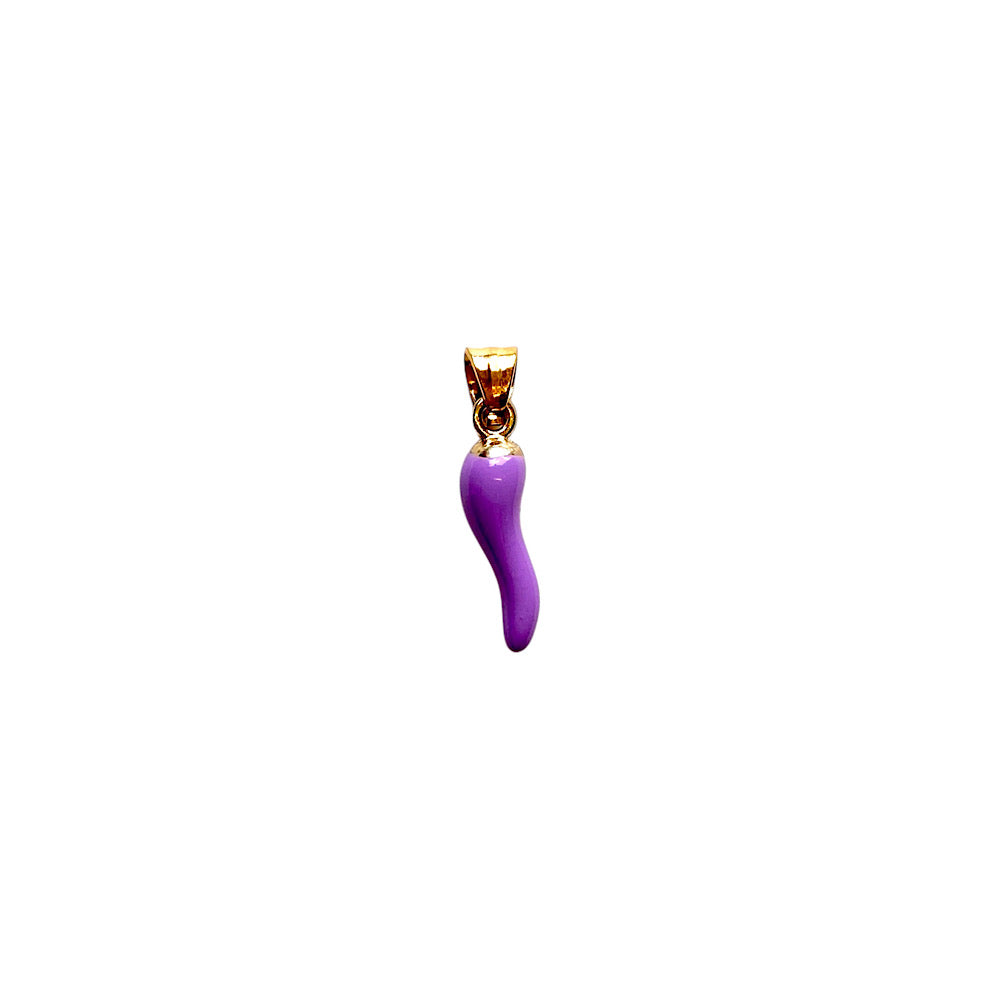 Ciondolo Cornetto Baby Viola