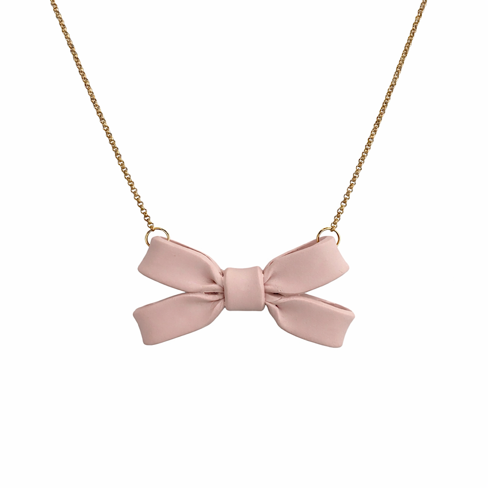 Collana Fiocco Rosa Ballet