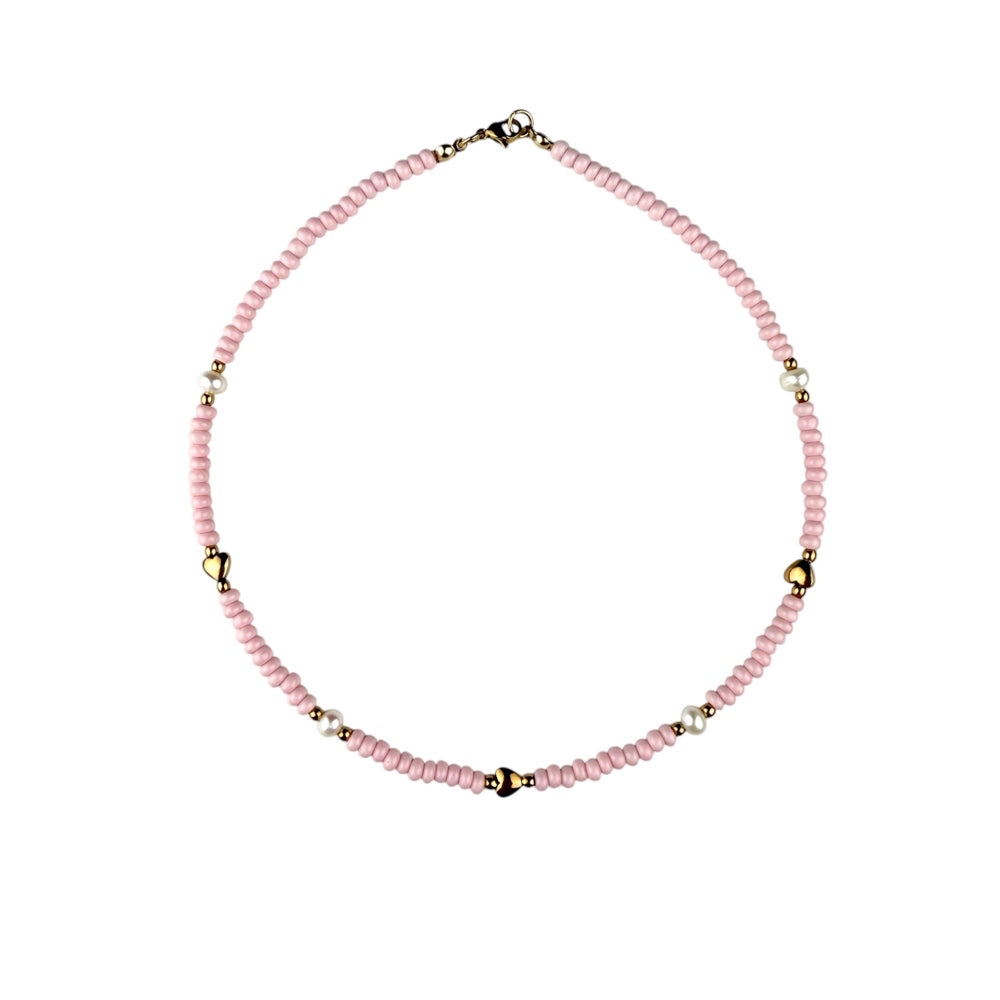 Collana Cocos Rosa Baby