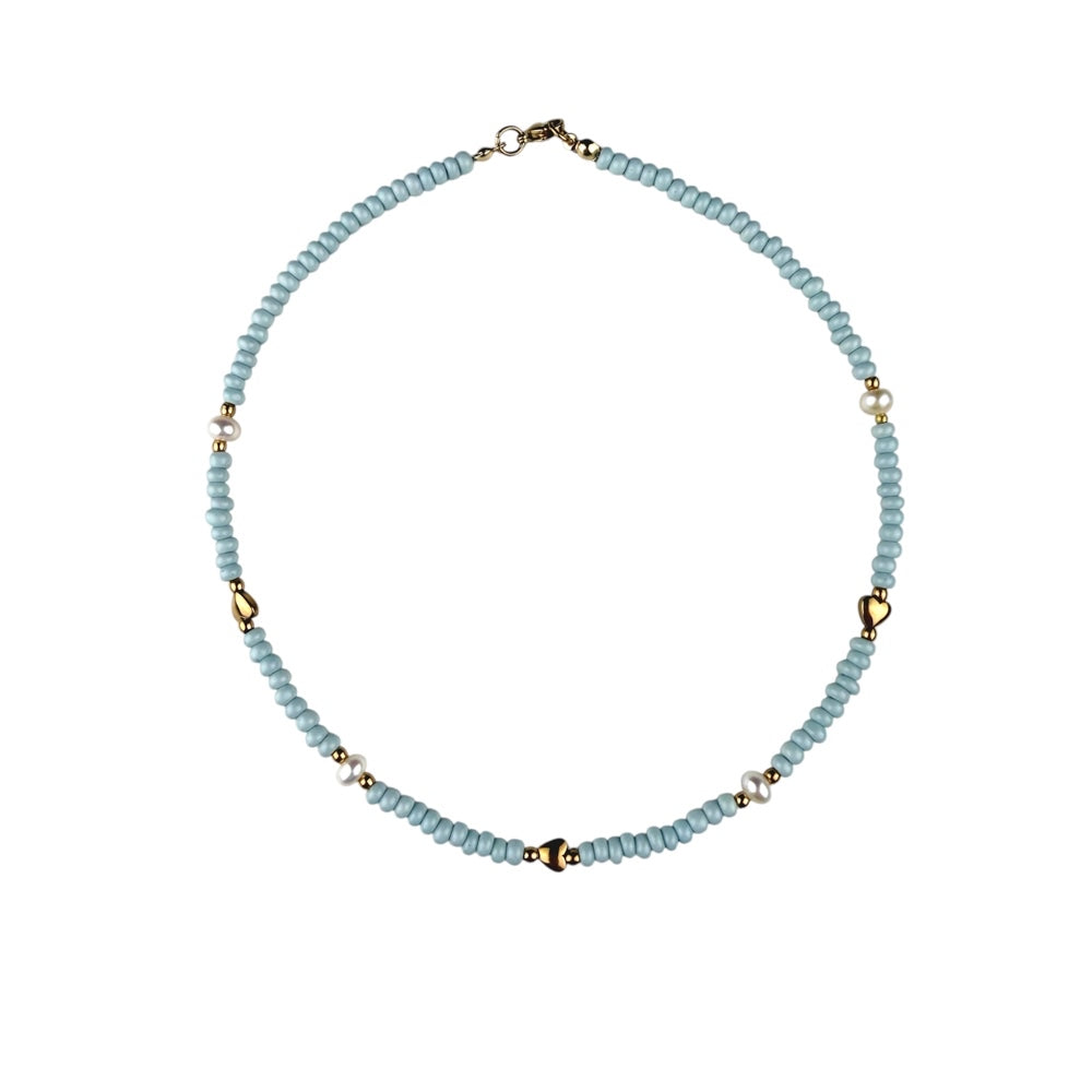 Collana Cocos Celeste