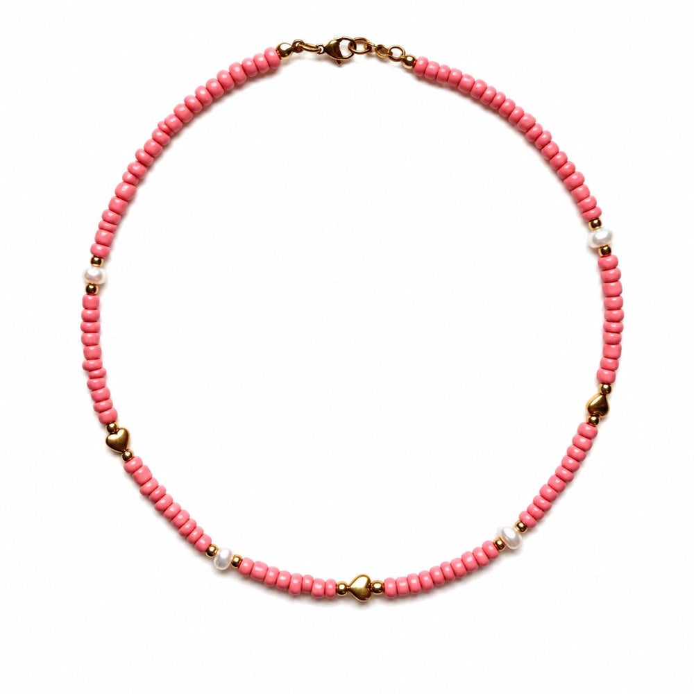 Collana Cocos Rosa Flamingo